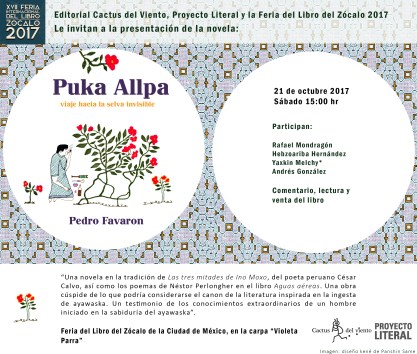 Invitacion Presentacion de Puka Allpa FILZ