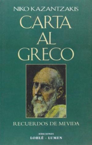 Kazantzakis, Carta al greco