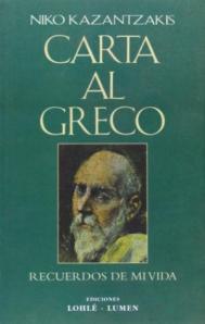 Kazantzakis, Carta al greco